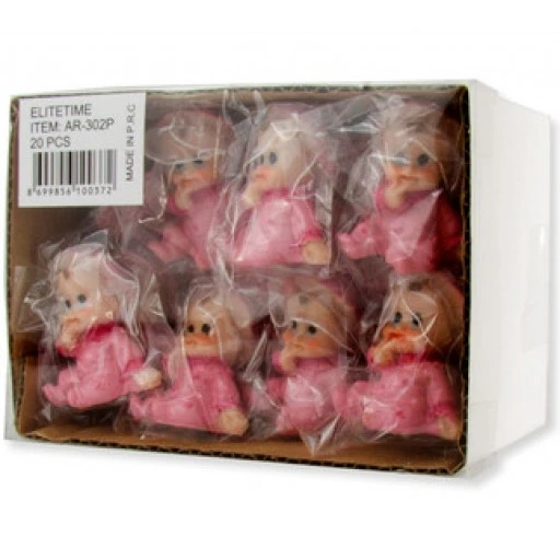 Bebek Kafası Tüllü Pembe Pk1