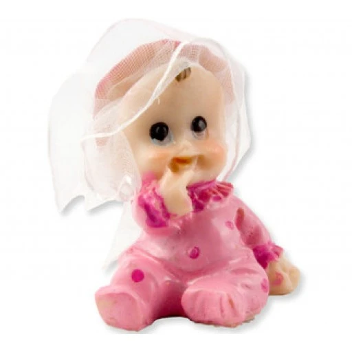 Bebek Kafası Tüllü Pembe Pk1