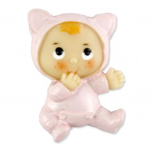 Bebek Kedi Kostümlü Pembe Pk1