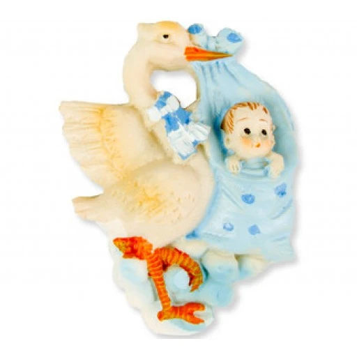 Bebek Leylekli Mavi
