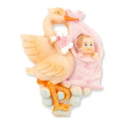 Bebek Leylekli Pembe