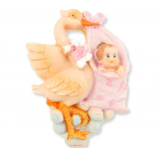 Bebek Leylekli Pembe