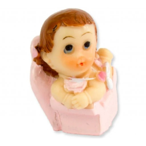 Bebek Tahtta Oturan Pembe Pk1