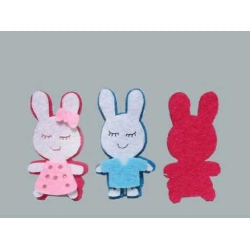 Keçe Tavşan Pembe P50