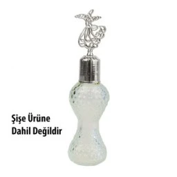 Kubbe Mevlana Motifli Plastik Gümüş