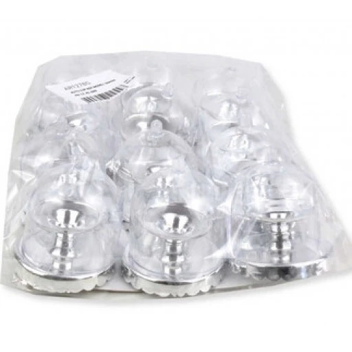 Kutu Cup Kek Modeli Gümüş