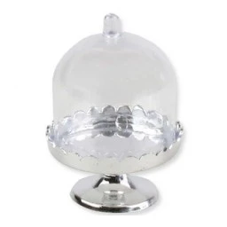 Kutu Cup Kek Modeli Gümüş