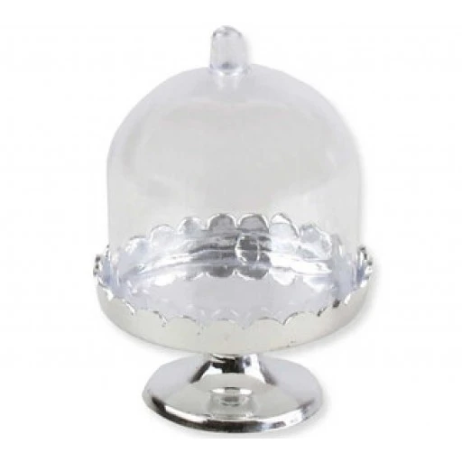 Kutu Cup Kek Modeli Gümüş