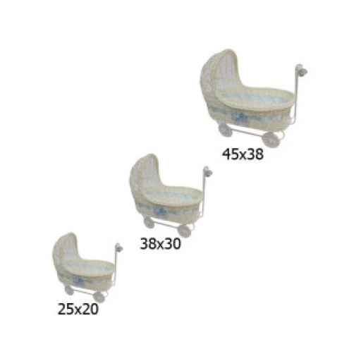 Puset 3lü Set Mavi P3-10