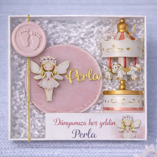 Atlıkarınca & pleksi magnet 20 adet Bebek Hediyelik Yeni Doğan Bebek Hediyelik Magnet