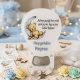 Yeni Doğan Bebek Buzdolabı Magnet Yıldızda Uyuyan Ayıcık