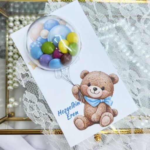 Kağıt Üzeri Bonibon Şekerli Bebek Şekeri