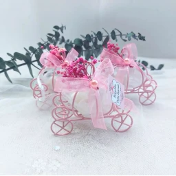 Saray Arabası Meltal  Kız Bebek Hediyelik Saray Arabası Meltal  Kız Bebek Hediyelik