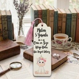 Unicorn Consept Doğum Günü Hediyesi Kitap Ayracı