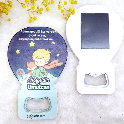 Küçük Prens Bebek Magnetler Balon Açacak Hdbl25