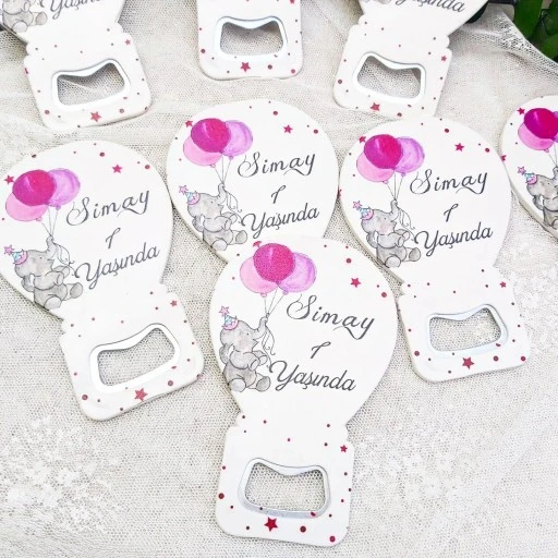 Kız Bebek Magnetler Balon Açacak Hdbl39