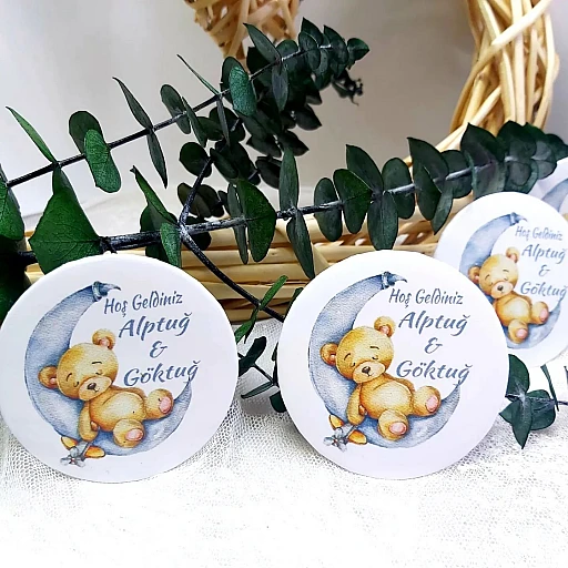 Metal Açacak Magnet Yenidoğan Bebek Hediiyelik