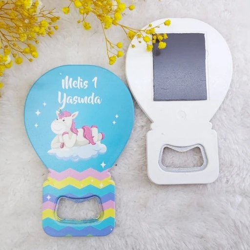 Kız Unicorn Bebek Magnet Balon Açacak Hdbl7