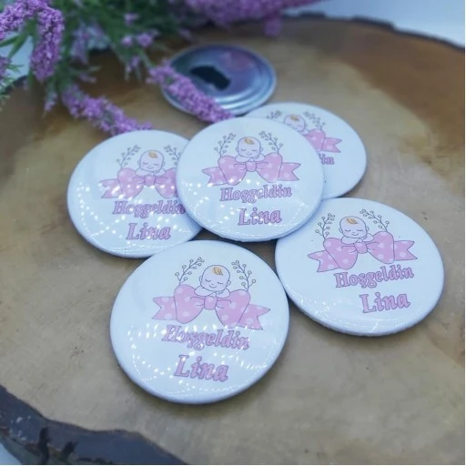 Açaçak Magnet Bebek Şekeri, Bebek Doğum Hediyesi
