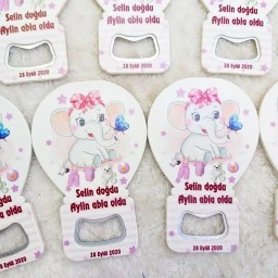 Bebek Magnet Balon Açacak Hdbl2