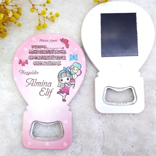 Kız Bebek Magnetler Balon Açacak Hdbl30