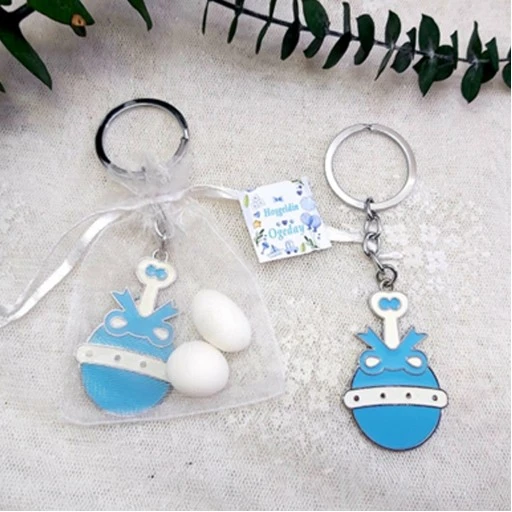 Yeni Doğan Hedyelik Metal Anahtarlık