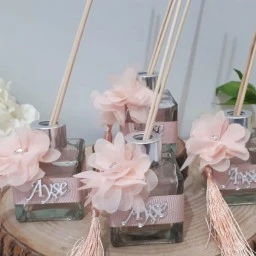 20 Adet Bambulu Oda Kokusu Pudra Kız Bebek Şekeri