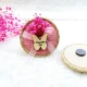 Kız Bebek Magnet Pembe Hasır Tabla 