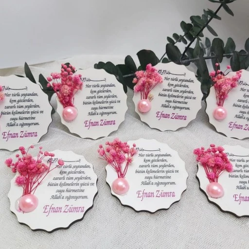 Nazar Dualı Bebek Hediyelik Magnet