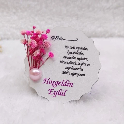 Nazar Dualı Bebek Hediyelik Magnet