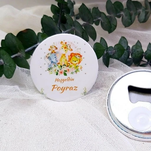 Sevimli Havrancıklar Baskılı Metal Açacak Buzdolabı Magnet