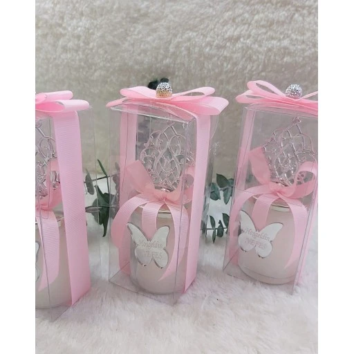 Güneş Tepellikli Bardak Mum Mevlüt Hediyelik