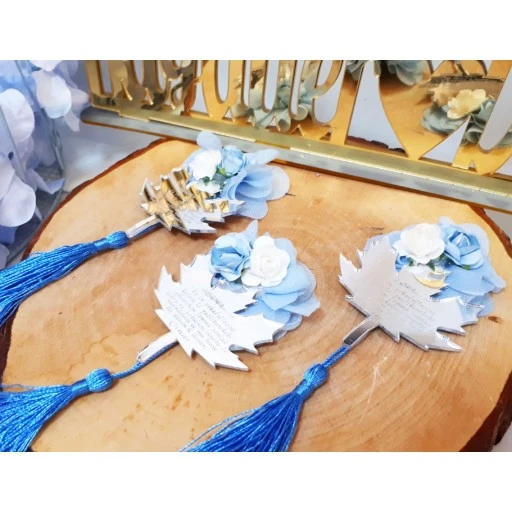 Çınar Ayetli Ayna Erkek Bebek Şekeri