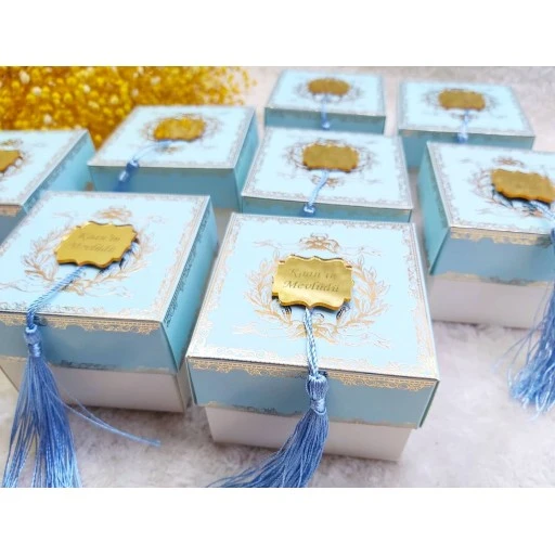 Kur'an-ı Kerim Ve Tesbihli Aynalı Kutu Mevlit Hatırası