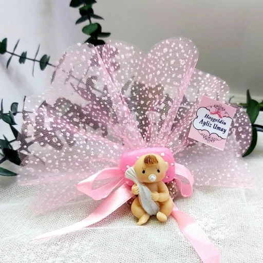 Emzikli Bebek Biblo Bebek Şekeri Pembe