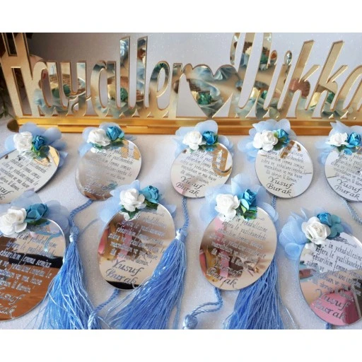 Nazar Ayetli Ayna Bebek Mevlüt Şekeri