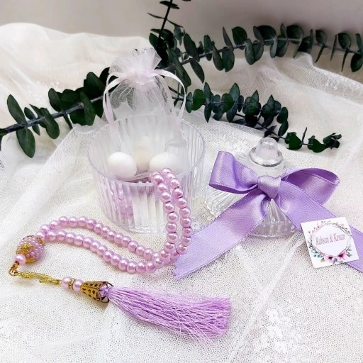 Tesbihli Kutu Hediyelik Söz Nişan Nikah Bebek Mevlüt Hediyelik