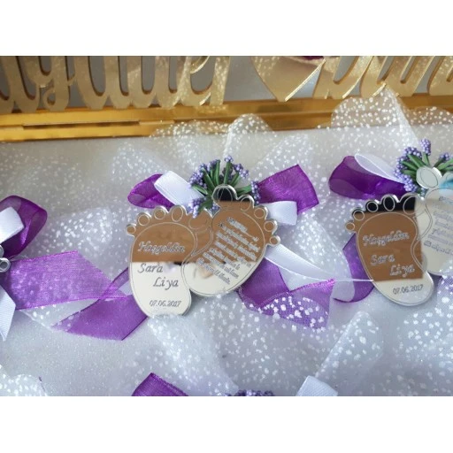 2018 Model Pleksi Ayak Bebek Şekeri