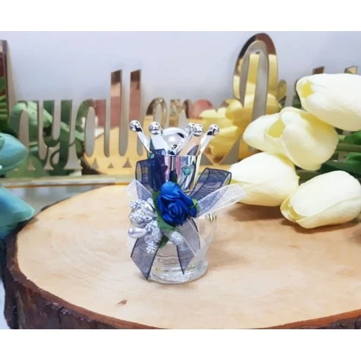 Taçlı Kolonya Şişesi Sünnet Şekeri