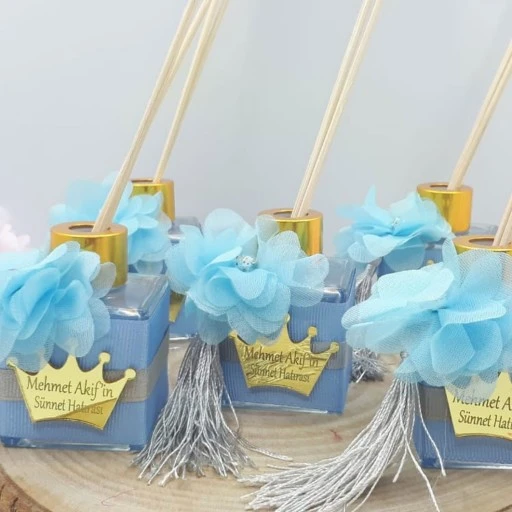 20 Adet Bambulu Oda Kokusu Full Sarılı Model Bebek Şekeri