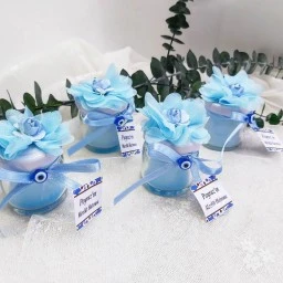 Gümüş Mum Kavanoz Sünnet Mevlüt Hediyelik