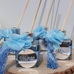 20 Adet Pudra Renk Bambulu Oda Kokusu Bebek Şekeri