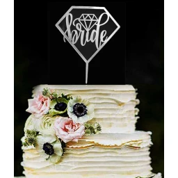PASTA SÜSÜ PLEKSİ BRIDE GÜMÜŞ PK:1