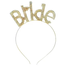 Taç Metal Taşlı Brıde Altın