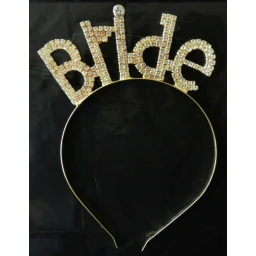 Taç Metal Taşlı Brıde Altın