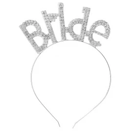 Taç Metal Taşlı Brıde Gümüş