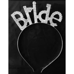 Taç Metal Taşlı Brıde Gümüş