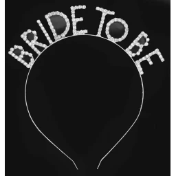 Taç Metal Taşlı Brıde To Be Gümüş