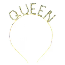 Taç Metal Taşlı Queen Altın
