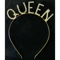 Taç Metal Taşlı Queen Altın